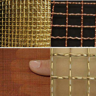 铜丝编织方孔网